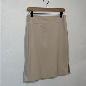 Banana Republic Cream Pencil Skirt